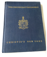 1983 HC The Contents of the Lindens: The Collection of the Late Mrs. George Ma.. - $31.59