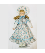 Vintage Porcelain 16&quot; Doll with stand - $19.80