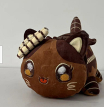 Chocolate cat plush stuffed animal new - ships next day - £11.05 GBP
