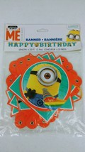 Despicable Me Birthday Banner 6.25 Foot new - £6.61 GBP