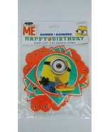 Despicable Me Birthday Banner 6.25 Foot new - £6.48 GBP