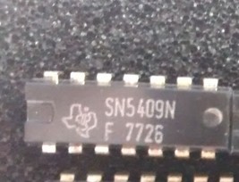 Military Spec SN5409J Semiconductor - Case: DIP14 - $5.73