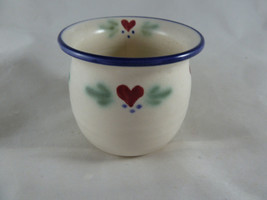 Vintage Clouds Folsom Pottery Bowl signed and dated 3&quot;across 1997 - £7.41 GBP
