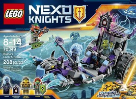 Lego Nexo Knights Ruina&#39;s Lock &amp; Roller 70349 Construction Building Set 208 Pcs - £79.12 GBP