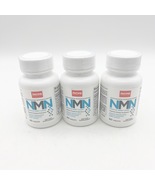 3 Bottles Jarrow Formulas NMN, 125 mg, 60 Tablets ea Best by 10/24 - $75.00