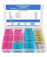 330Pcs Haisstronica Heat Shrink Butt Connectors-Marine Grade, 4Colors/4S... - £30.08 GBP