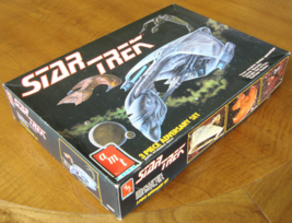 Star Trek 3 piece Adversary Model Set #6858 AMT - Complete - 1989 - $20.56