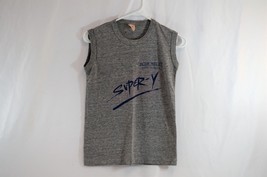 Super-Y 24 Hour Relay Race 1984 Small Grey Brightline Sleeveless T-Shirt... - $19.34