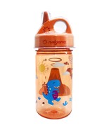 Nalgene Sustain Grip-N-Gulp 12oz Kids Bottle w/ Cover (Orange Volcano) S... - $294.70 MXN
