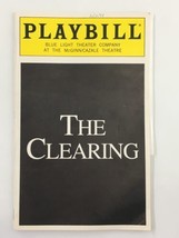 1999 Playbill The McGinn/Cazale Theatre Alyssa Breshahan in The Clearing - $19.44 CAD