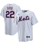 Juan Soto #22 Mets Men&#39;s Jersey Home Replica Jersey - All Stitched - $67.79 CAD