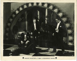 COBRA (1925) Rudolph Valentino Reacts to Dead Man Art Deco Setting Silent Film - £39.96 GBP