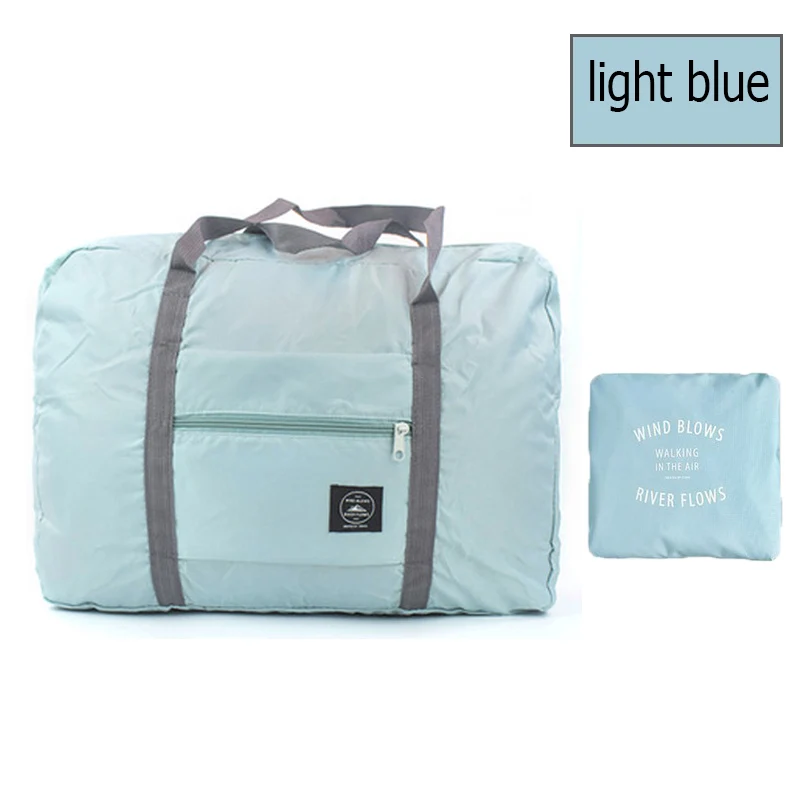 Large Capacity Storage Bags Foldable Nylon Travel Bag Clothes Organizers Unisex  - £94.40 GBP