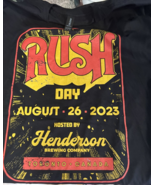 Officiel sous Licence Rush Jour Henderson Bière T-Shirt XL Geddy Lee - £43.03 GBP