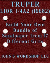 Build Your Own Bundle TRUPER LIOR-1/4A2 1/4 Sheet No-Slip Sandpaper - 17... - $18.44 MXN