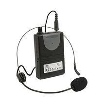 QTX 174.1 MHz VHF Neck Band Mic and Belt Pack  - $100.00