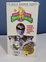 Mighty Morphin Power Rangers White Ranger Series Where There&#39;s Smoke Fir... - £23.38 GBP