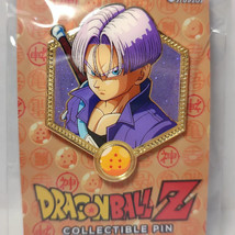 Dragon Ball Z Future Trunks Golden Series Enamel Pin Official DBZ Collectible - £7.83 GBP