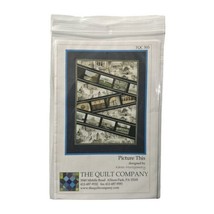 Picture This Quilt Pattern from The Quilt Company 38&quot; x 49&quot; TQC503 - £6.29 GBP