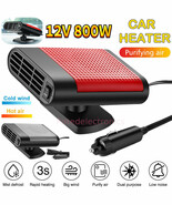Portable 12V 800W Car Heater Electric Heating Fan Defogger Defroster Dem... - $604.48 MXN
