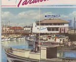Tarantino&#39;s Menu Fine Foods on Famous Fisherman&#39;s Wharf San Francisco 19... - £37.38 GBP