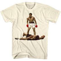 Muhammad Ali Over Sonny Liston Mens T Shirt Boxing GOAT Champion Legend Greatest - £22.41 GBP+