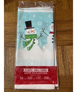 Plastic Christmas Tablecover - $9.85