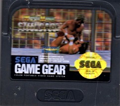 Sega Game Gear WWF Wrestle Mania Steel Cage Challenge Video Game Cart  - £3.79 GBP