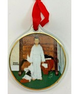 Norman Rockwell Holiday Collector Series 1999 Porcelain 14K Gold Trim Or... - $17.81