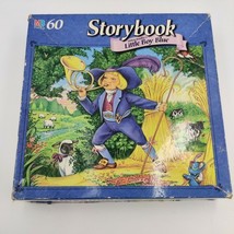 Vintage MB Milton Little Boy Blue Children&#39;s Nursery Rhyme Puzzle - Comp... - $15.43