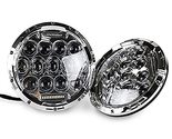 Military Headlight Universal for Wheeled Vehicles 24 Volt LED Plug and P... - €212,14 EUR