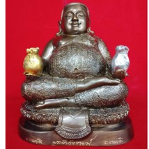 Home Buddha Jewelry Amulet 7&quot; Thai Buddha Amulets Magic Sangkajai Miracl... - $588.88