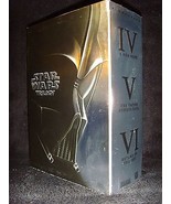 Star Wars Trilogy VI V VI (DVD, 2004, 4-Disc Set, Widescreen) Mint•No Sc... - £15.78 GBP