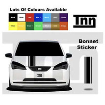 Bonnet Stripe Sticker For Skoda Citigo Vinyl Graphic VW Up! UP Seat Mii ... - $27.99