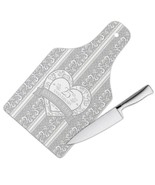 Personalized Silver Wedding 25 Anniversary Arabesque : Gift Cutting Boar... - £23.96 GBP