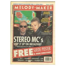 Melody Maker Magazine February 6 1993 npbox171 Stereo MC&#39;s - Jesus Jones - Belly - £11.64 GBP