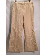 Gucci Womens Silk Pants Beige 46 Made in Italy - $271.65 CAD