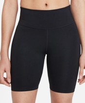 Nike Womens Logo-Waist Bike Shorts Size X-Small Color Black - $43.54