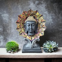 Table top Buddha Sculpture - Black &amp; Gold- Size 10&#39;&#39; H - £78.95 GBP