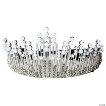 Pearl tiara with ribbon - $593.86 MXN