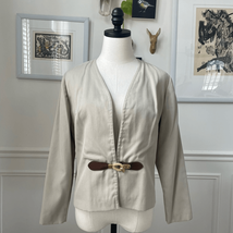 Vintage Majestic 60s Cropped Blazer Jacket Hook Rope Closure M - $36.00
