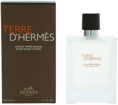 Terre d'hermes 3.3 after-shave lotion. - $1,890.21 MXN