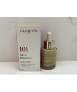 Clarins Skin Illusion Natural Hydrating Foundation #101 Linen NIB 1 oz - $385.70 MXN