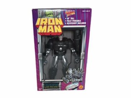 Marvel 1994 IRON MAN Deluxe Ed.War Machine + Accessories 10“ Poseable NotGraded - £17.34 GBP