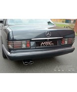 Mercedes Benz W126 380,420 500 560 SE SEL SEC Exhaust w/ oval Tips - $2,199.99