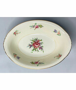 Vintage Priscilla Cream White Household Institute 9&quot; Oval Vegetable Bowl... - $17.81