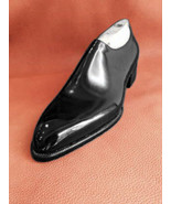 Men&#39;s Handmade Black Color Leather shoes, Men&#39;s Derby Style Designer Shoes - $143.99
