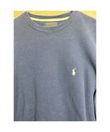 Polo Ralph Lauren Men&#39;s Long Sleeve Waffle Knit Crewneck Shirt Navy Blue... - $29.95