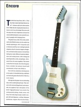 1965 Kay Value Leader Solid Body K310 vintage electric guitar history article - £3.32 GBP