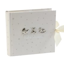 Bambino by Juliana Baby Shower Photo Album, 50 Pages, White - $23.98